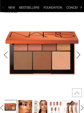 NARS Warm Bronze Face Palette - Bronze Glow